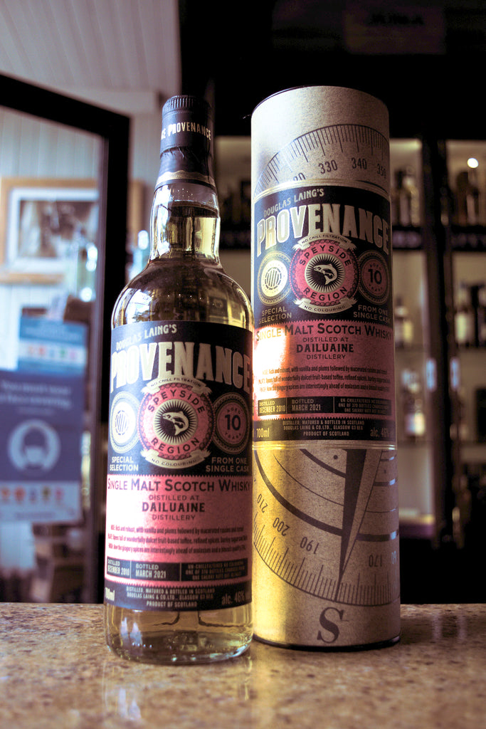 Provenance 10 Year Old Dailuaine Review.