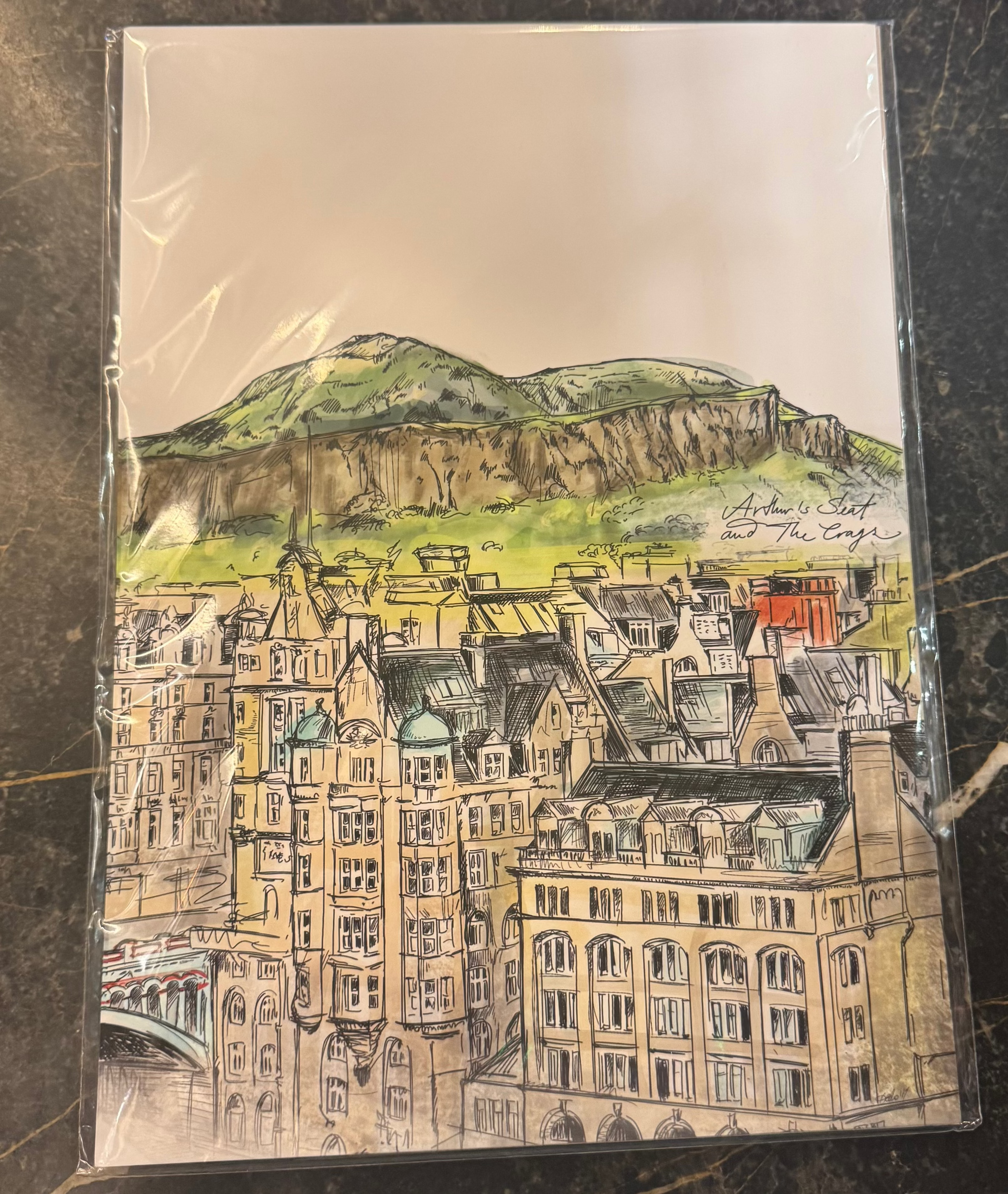Arthur Seat picture Edinburgh