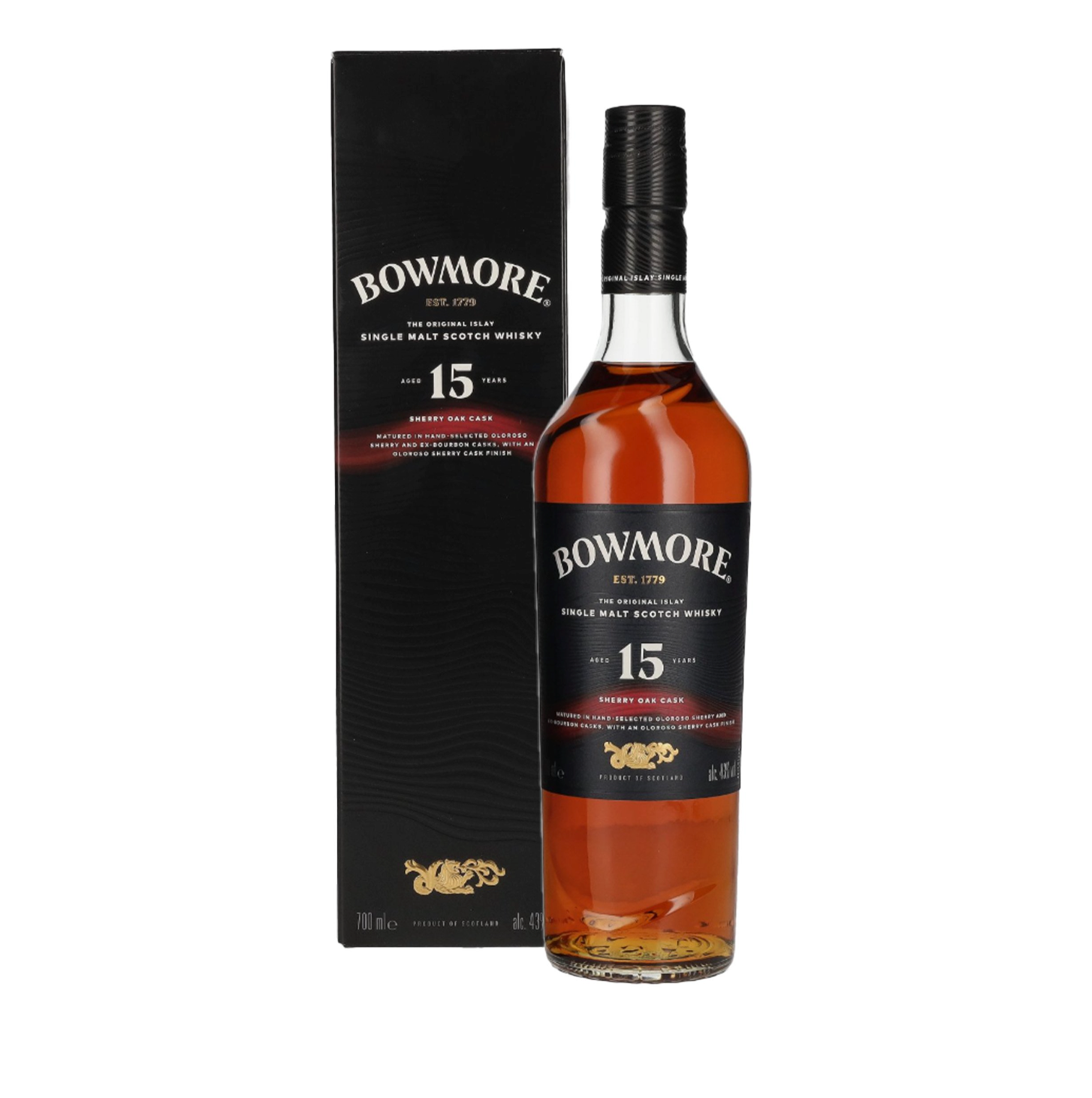 Bowmore 15 yo Sherry Oak 70cl