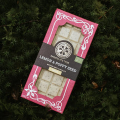 Lemon & Poppy Seed White Chocolate by Chocolate Tree