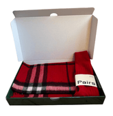 Snuggle Box Scottish Gift Hamper Red