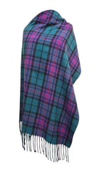 Tartan Scarf Shawl Pink, Green, Black