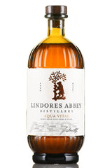 Lindores Aqua Vitae 70cl bottle featuring Lindores Abbey Distillery label, showcasing its unique malt spirit drink.