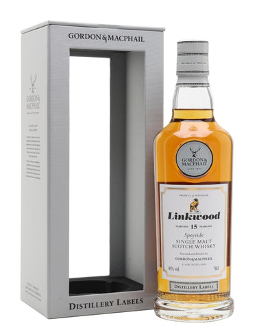Linkwood 15 Year Old, G&M Distillery Labels 70cl