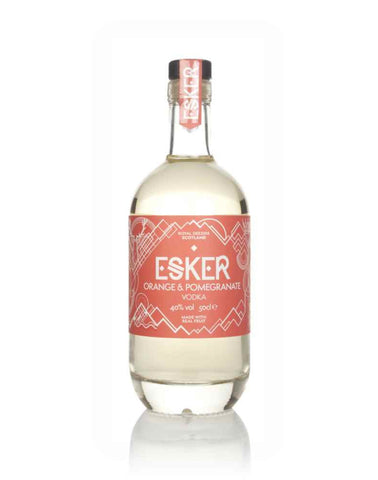 Esker Orange and Pomegranate Vodka, 70cl