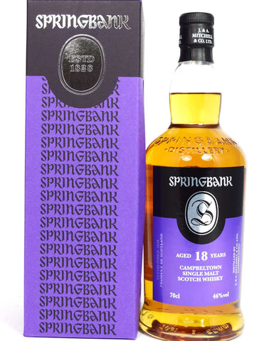 Springbank 18 year old - Whiski Shop