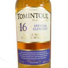 Tomintoul 16 year old - Whiski Shop