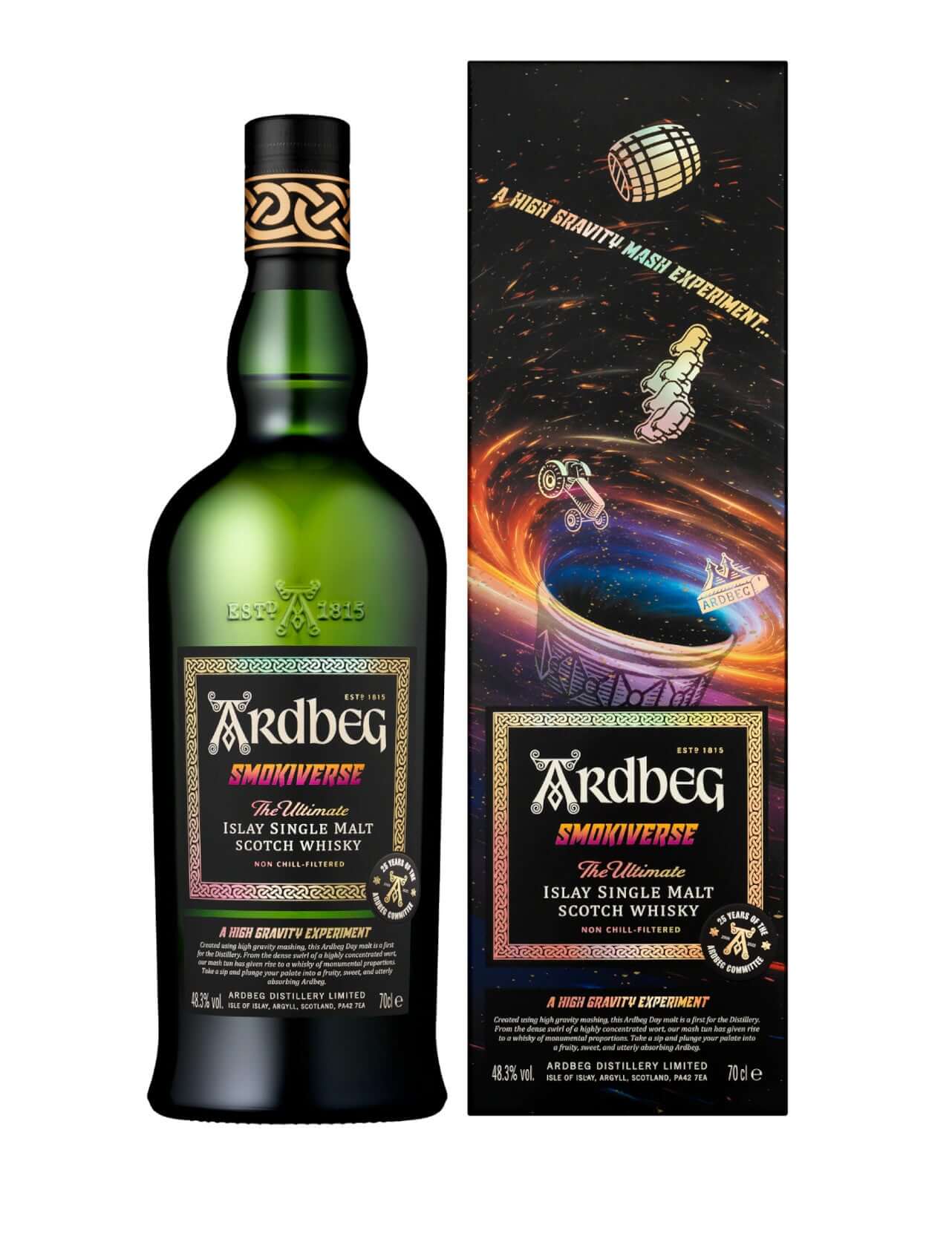 Ardbeg SMOKIVERSE Limited Edition, Single Malt Whisky, 70cl with packaging, Islay single malt Scotch whisky.