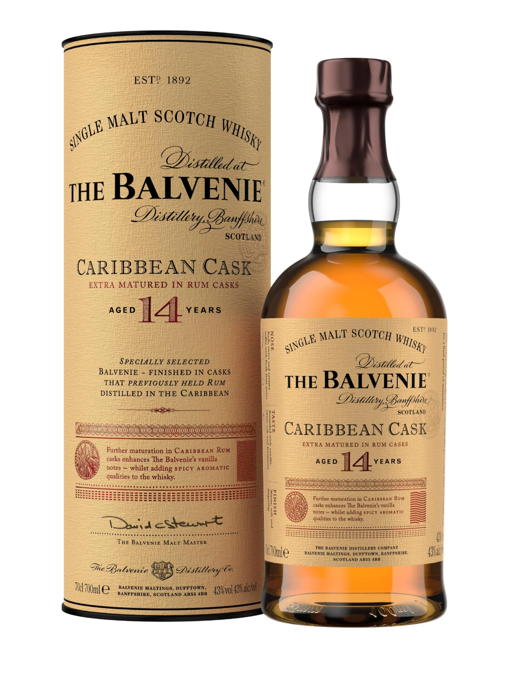 Balvenie Caribbean Cask 14 Years Old 