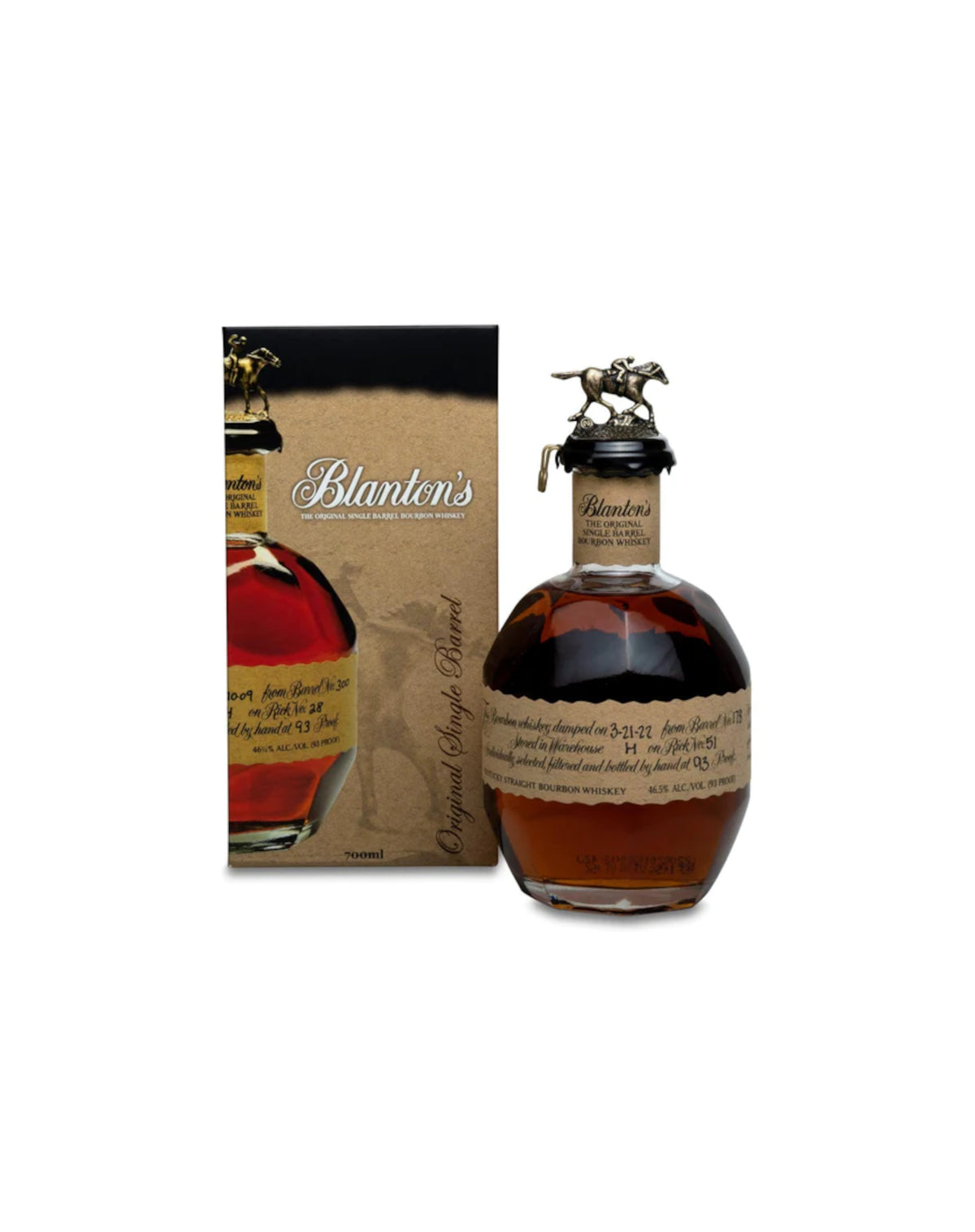 Blanton's Original 70cl - Topdrinks