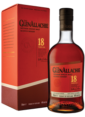 GlenAllachie 18 year old single malt whisky
