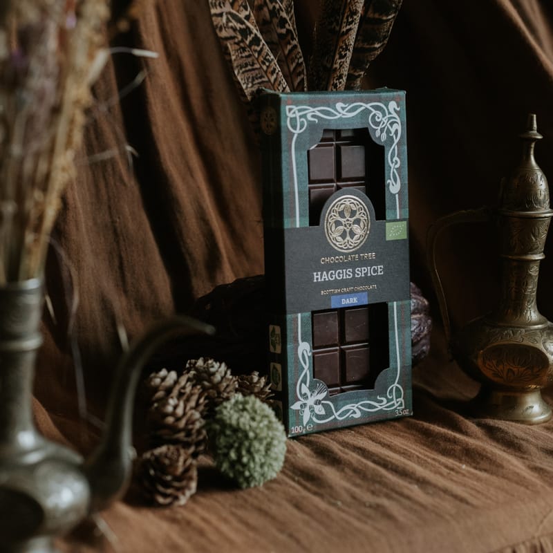 Haggis Spiced Dark Chocolate 