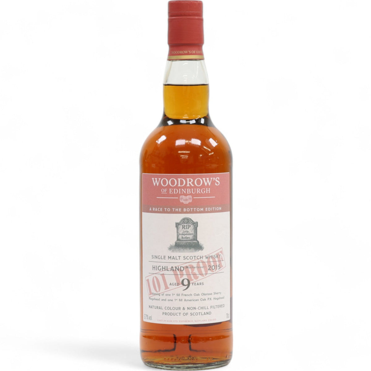 Woodrow's of Motherlover Single Malt, 70cl