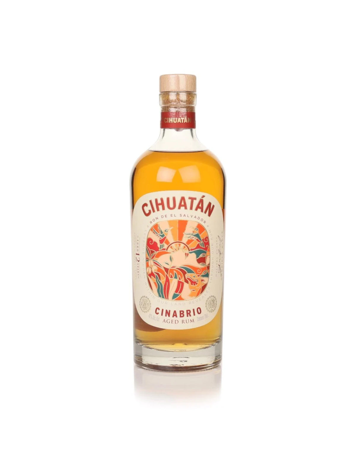 Cihuatán Cinabrio 12 year old, Rum, 70cl