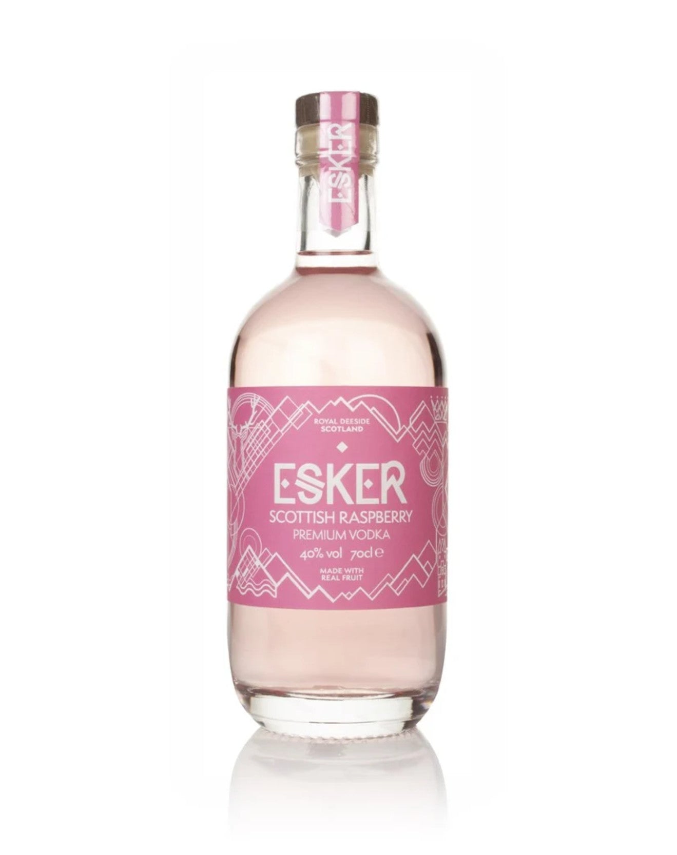 Esker Scottish Raspberry Vodka, Vodka, 50cl