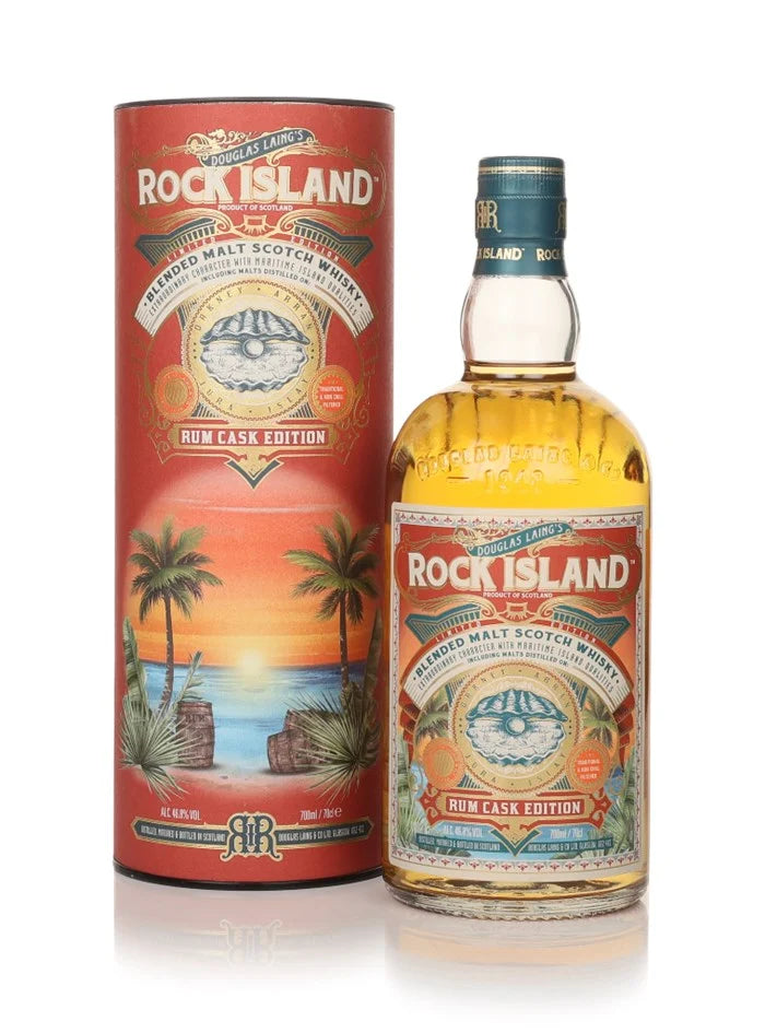 Rock Island Blended Malt, Rum Cask Edition, 70cl
