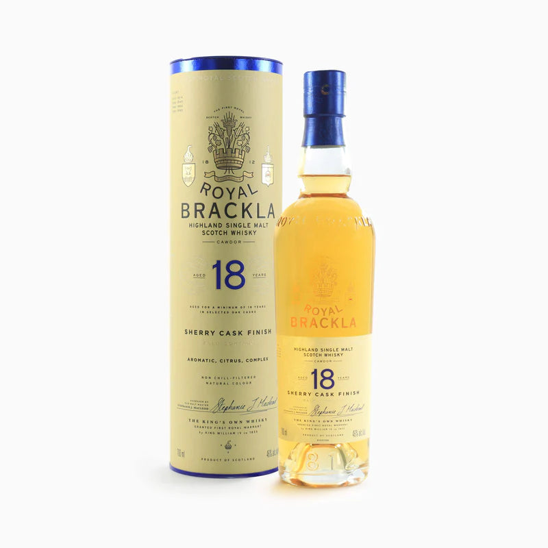 Royal Brackla 18 year old, Single Malt Whisky, 70cl