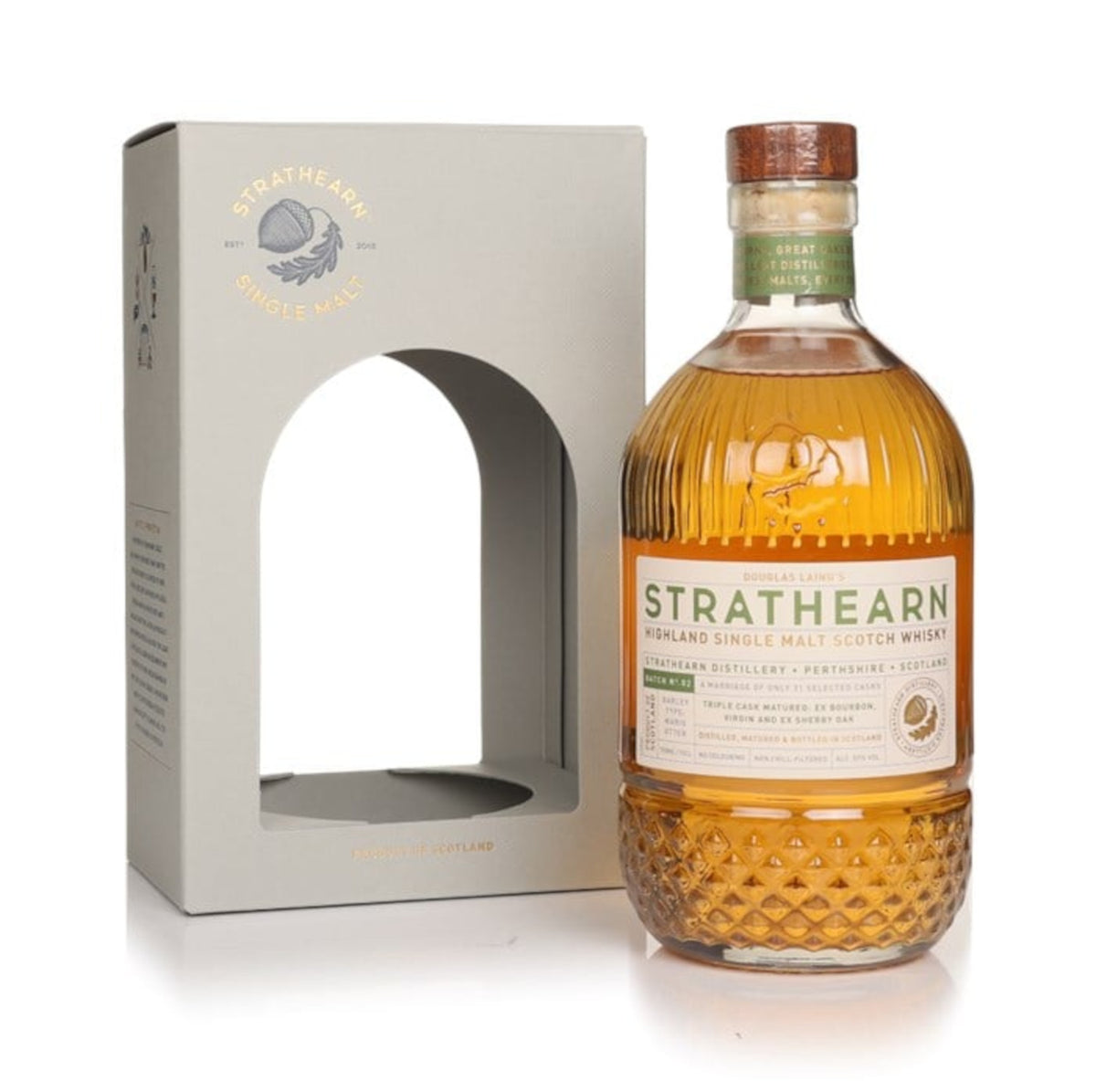 Strathearn Batch 2, Highland Single Malt Whisky, 70cl