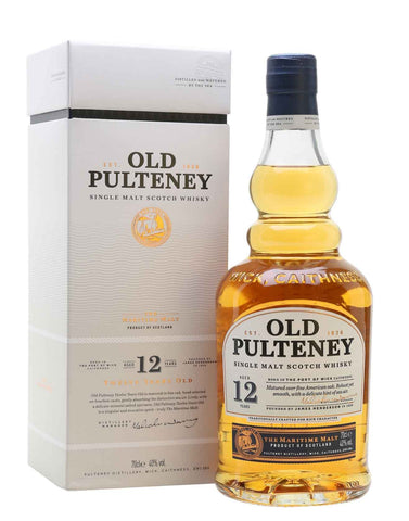 Old Pulteney 12 year old, Single Malt Whisky, 70cl