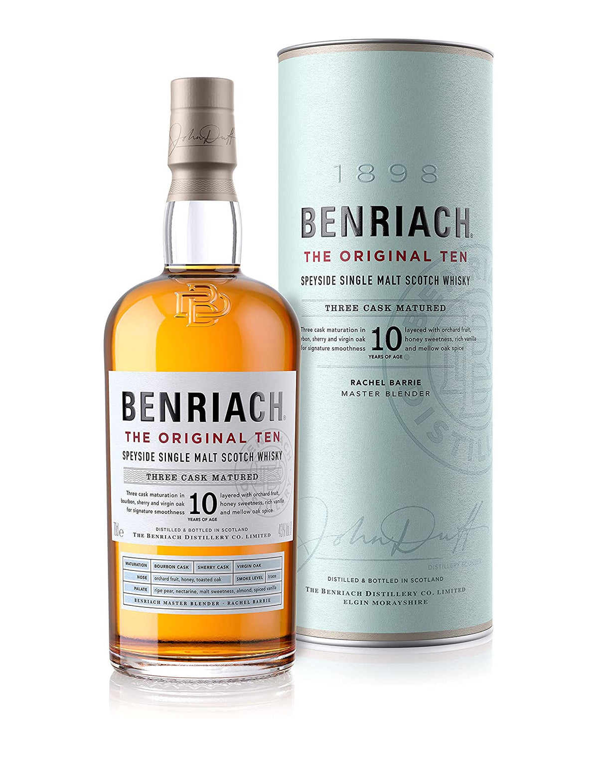 Benriach "The Original 10" 10 Year Old, Single Malt Whisky, 70cl
