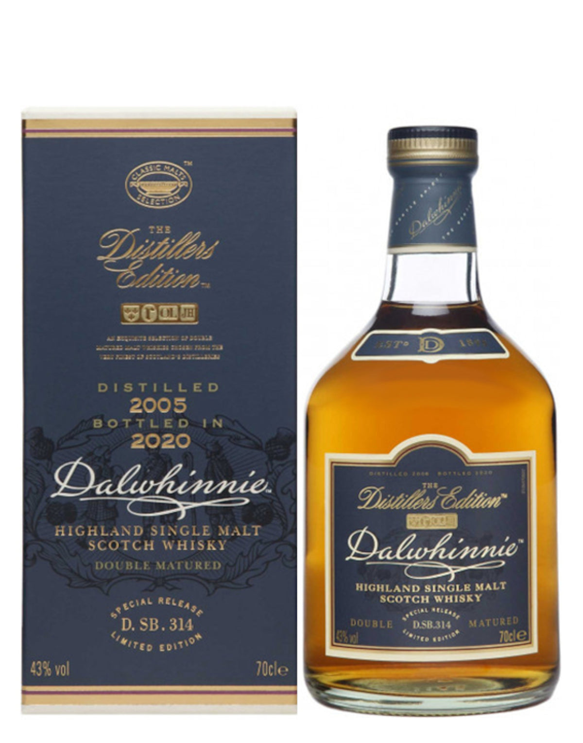 Dalwhinnie Distillers Edition, Single Malt Whisky, 70cl.