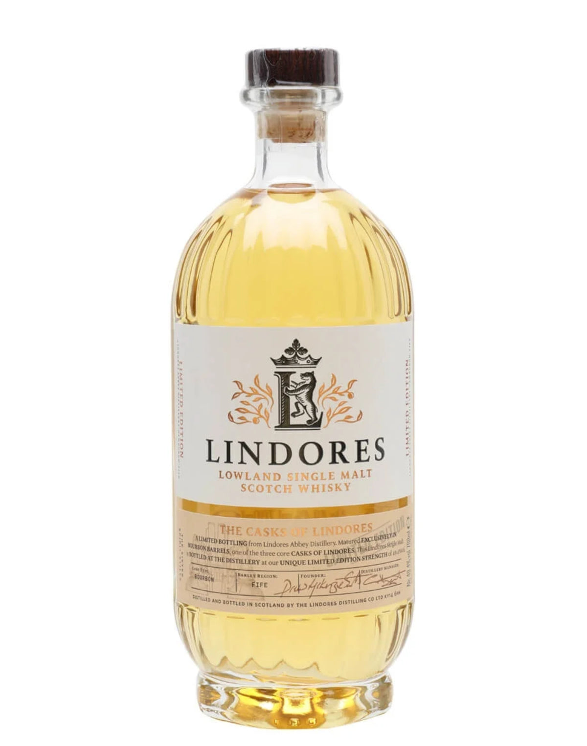 LINDORES ABBEY, THE CASKS OF LINDORES LIMITED EDITION, BOURBON CASKS 70cl