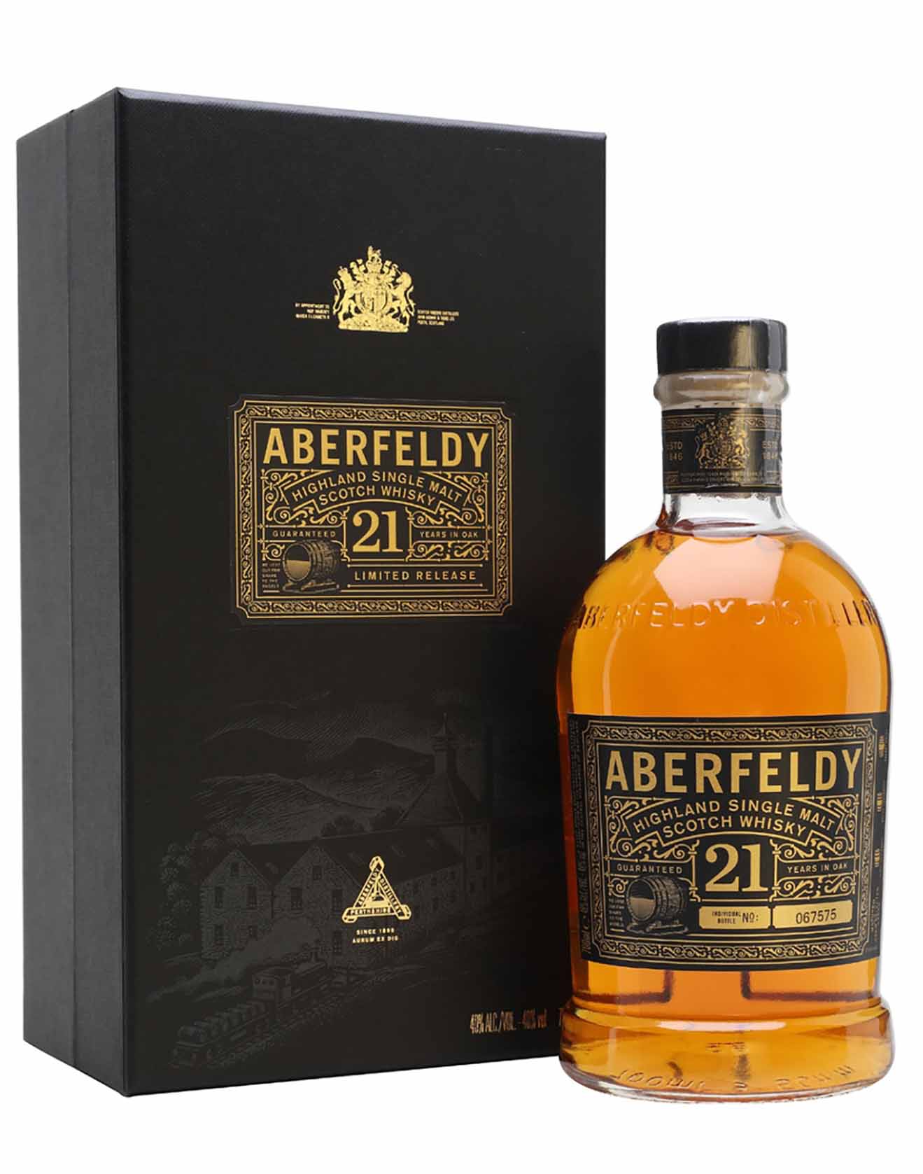 Aberfeldy 21 year old Single Malt Whisky, 70cl