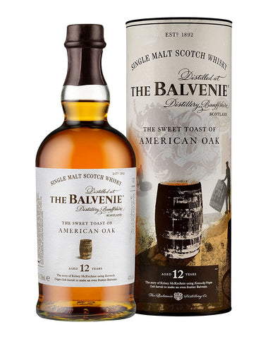 Balvenie Sweet Toast of American Oak 12 year old, Single Malt Whisky, 70cl.