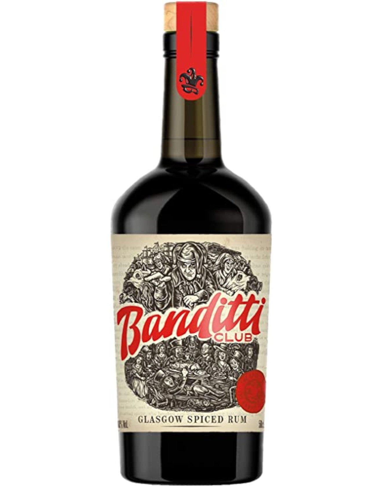 Banditti Club Rum, Spiced Rum, 50cl