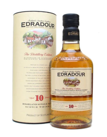Edradour 10, Single Malt Whisky, 70cl