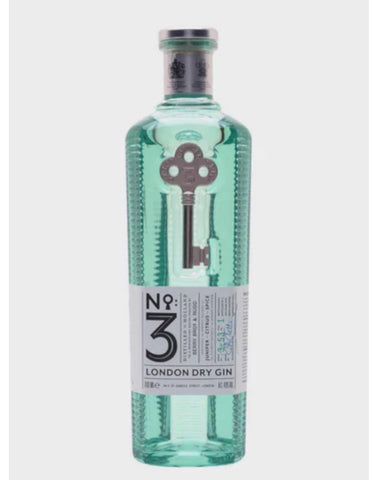 No3 London Dry Gin, 70cl