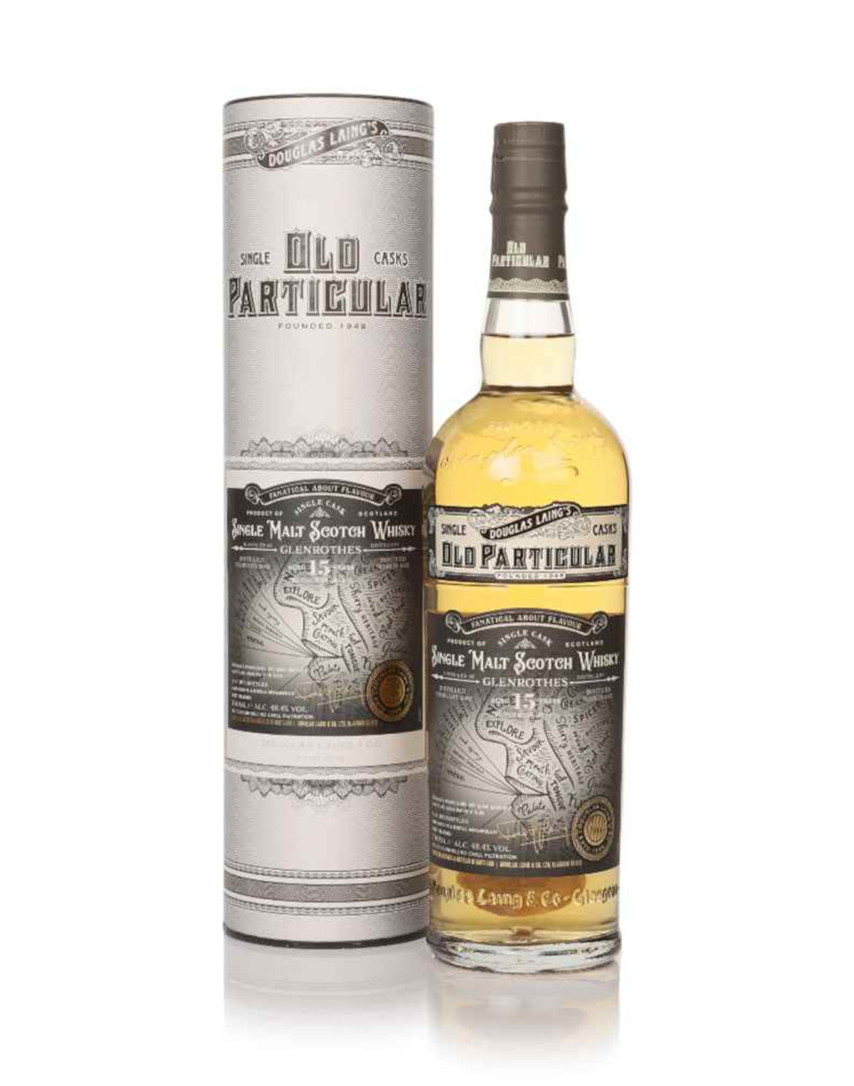 Old Particular Glenrothes 15 year old Fanatical About Flavour, Single Malt Whisky, 70cl