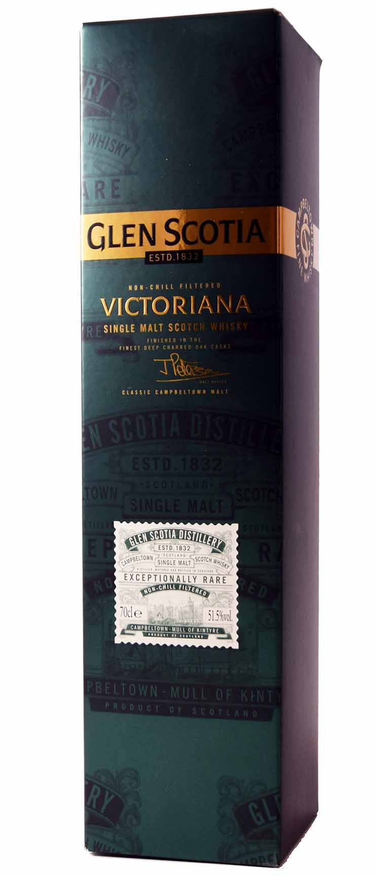 Glen Scotia Victoriana, Single Malt Whisky, 70cl.