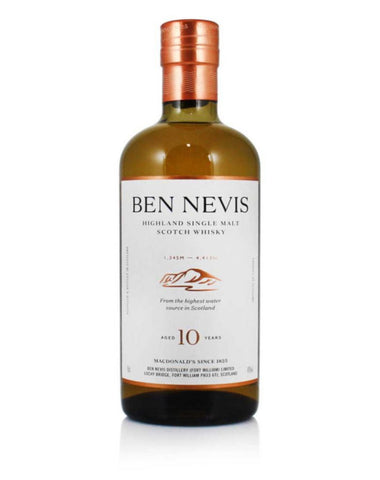 Ben Nevis 10 Year Old, Single Malt Whisky, 70cl.