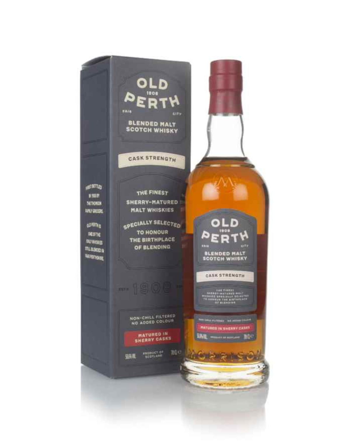 Old Perth Blend Sherry Cask Strength, Blended Malt Whisky,  70cl