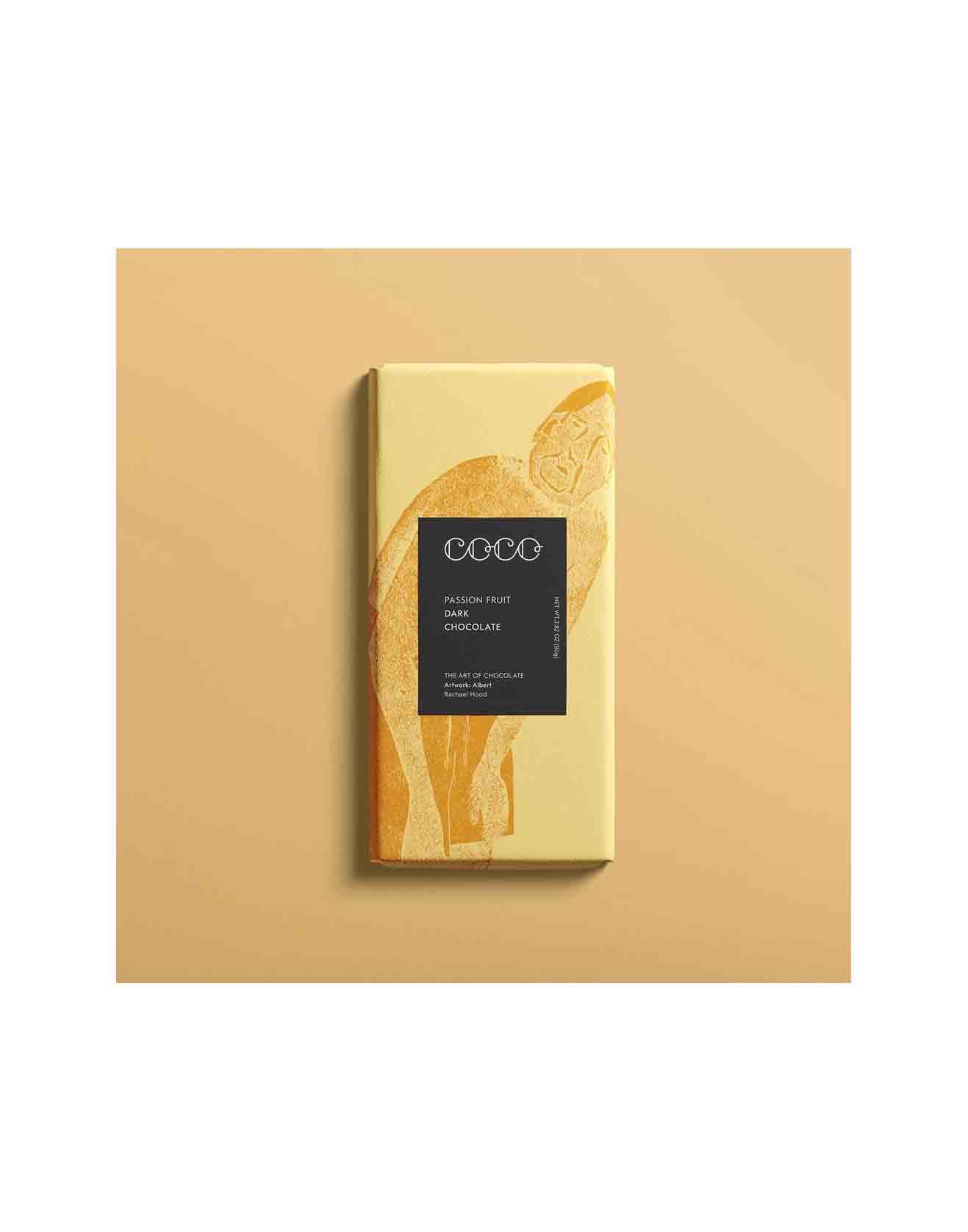 passionfruit coco dark chocolate 