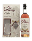 Rum Malecon 12 Year and 2 Glasses Gift Set